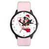 Bernese Mountain Dog California Christmas Special Wrist Watch