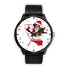 Bernese Mountain Dog California Christmas Special Wrist Watch