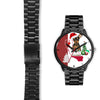 Miniature Pinscher Dog California Christmas Special Wrist Watch
