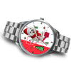 Cute Maltese Dog California Christmas Special Wrist Watch