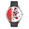 Cute Maltese Dog California Christmas Special Wrist Watch