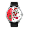 Cute Maltese Dog California Christmas Special Wrist Watch