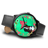 Bernese Mountain Dog New York Christmas Special Wrist Watch