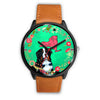 Bernese Mountain Dog New York Christmas Special Wrist Watch