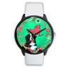 Bernese Mountain Dog New York Christmas Special Wrist Watch