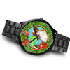 Cute Brittany Dog New York Christmas Special Wrist Watch