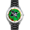 Cute French Bulldog New York Christmas Special Wrist Watch