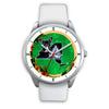 Cute French Bulldog New York Christmas Special Wrist Watch