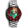 Afghan Hound Dog Texas Christmas Special Wrist Watch