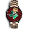 Afghan Hound Dog Texas Christmas Special Wrist Watch