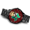 Afghan Hound Dog Texas Christmas Special Wrist Watch