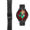 Afghan Hound Dog Texas Christmas Special Wrist Watch