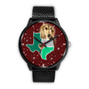 Afghan Hound Dog Texas Christmas Special Wrist Watch