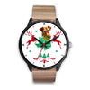 Irish Terrier Texas Christmas Special Wrist Watch