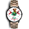 Irish Terrier Texas Christmas Special Wrist Watch