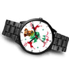 Irish Terrier Texas Christmas Special Wrist Watch