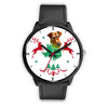 Irish Terrier Texas Christmas Special Wrist Watch