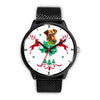 Irish Terrier Texas Christmas Special Wrist Watch