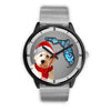 Goldendoodle On Christmas Florida Wrist Watch