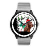 Irish Setter Dog Texas Christmas Special Wrist Watch