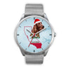 Irish Setter Dog California Christmas Special Wrist Watch