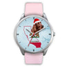 Irish Setter Dog California Christmas Special Wrist Watch