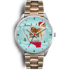 Shiba Inu Dog California Christmas Special Wrist Watch