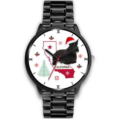 Scottish Terrier California Christmas Special Wrist Watch