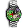 Amazing Border Collie Dog New York Christmas Special Wrist Watch