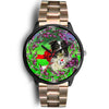 Amazing Border Collie Dog New York Christmas Special Wrist Watch