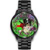 Amazing Border Collie Dog New York Christmas Special Wrist Watch