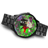 Amazing Border Collie Dog New York Christmas Special Wrist Watch