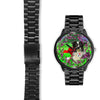 Amazing Border Collie Dog New York Christmas Special Wrist Watch