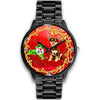 Chihuahua ON Red New York Christmas Special Wrist Watch