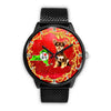 Chihuahua ON Red New York Christmas Special Wrist Watch