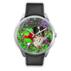 Border Collie Dog New York Christmas Special Wrist Watch