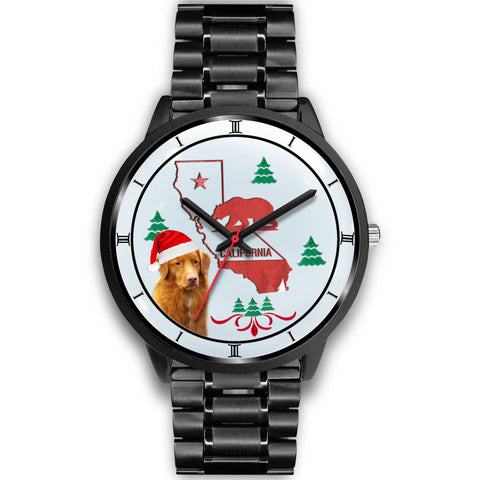 Nova Scotia Duck Tolling Retriever California Christmas Special Wrist Watch