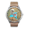 Maltese Dog New York Christmas Special Wrist Watch