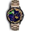 Vizsla Dog Golden Art New York Christmas Special Wrist Watch