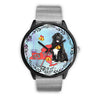 Newfoundland Dog New York Christmas Special Wrist Watch