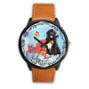 Newfoundland Dog New York Christmas Special Wrist Watch