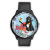 Newfoundland Dog New York Christmas Special Wrist Watch