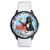 Newfoundland Dog New York Christmas Special Wrist Watch