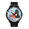 Newfoundland Dog New York Christmas Special Wrist Watch