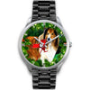 Rough Collie Dog New York Christmas Special Wrist Watch