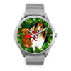 Rough Collie Dog New York Christmas Special Wrist Watch