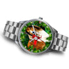 Rough Collie Dog New York Christmas Special Wrist Watch