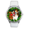 Rough Collie Dog New York Christmas Special Wrist Watch