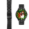 Amazing Rough Collie Dog Art New York Christmas Special Wrist Watch