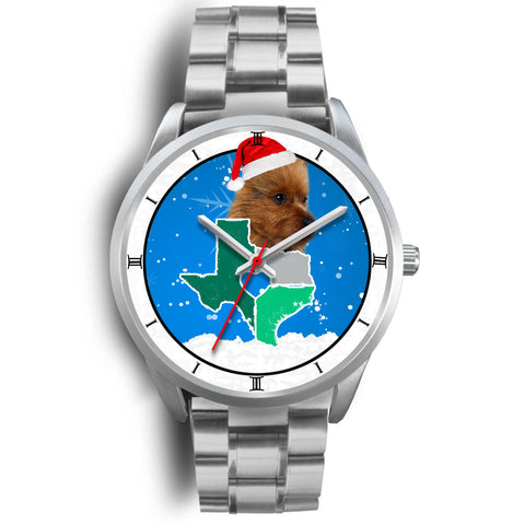 Australian Terrier Texas Christmas Special Wrist Watch